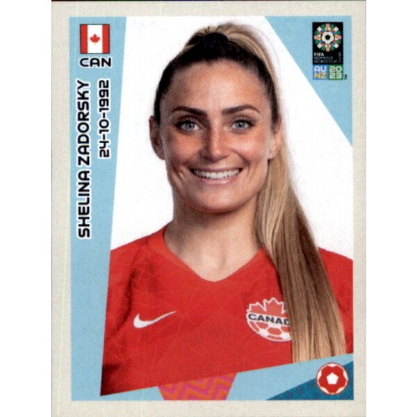 Frauen WM 2023 Sticker 126 - Shelina Zadorsky - Kanada