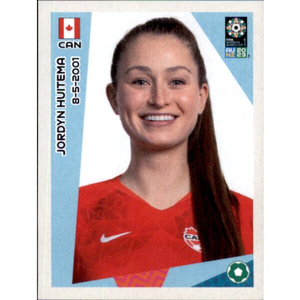 Frauen WM 2023 Sticker 137 - Jordyn Huitema - Kanada