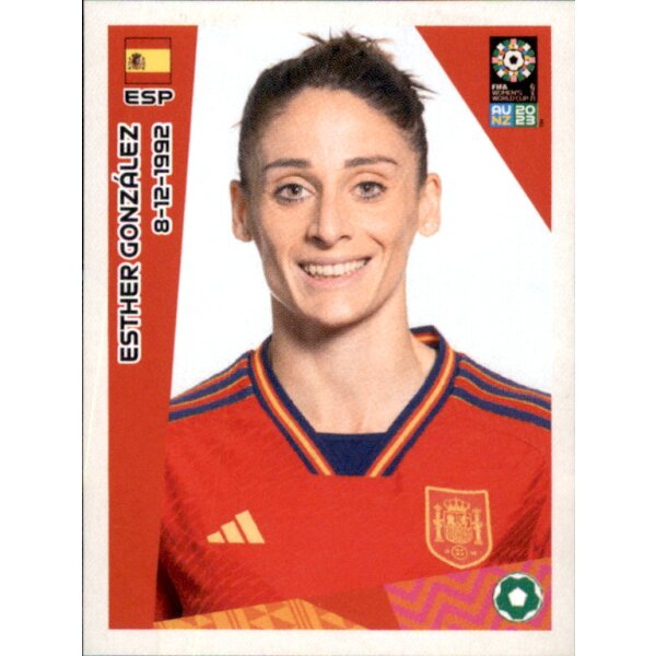 Frauen WM 2023 Sticker 155 - Esther Gonzalez - Spanien