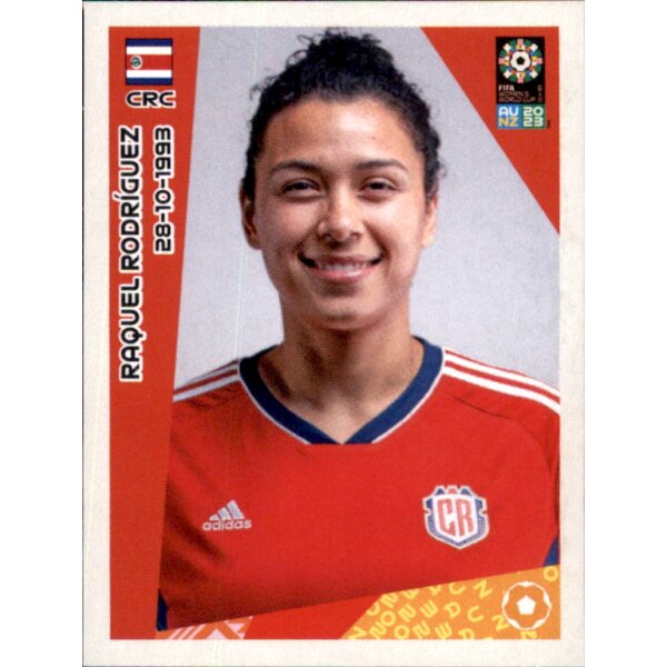 Frauen WM 2023 Sticker 166 - Raquel Rodriguez - Costa Rica