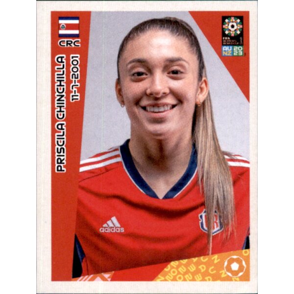 Frauen WM 2023 Sticker 169 - Priscila Chinchilla - Costa Rica