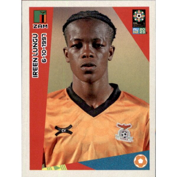 Frauen WM 2023 Sticker 185 - Ireen Lungu - Sambia