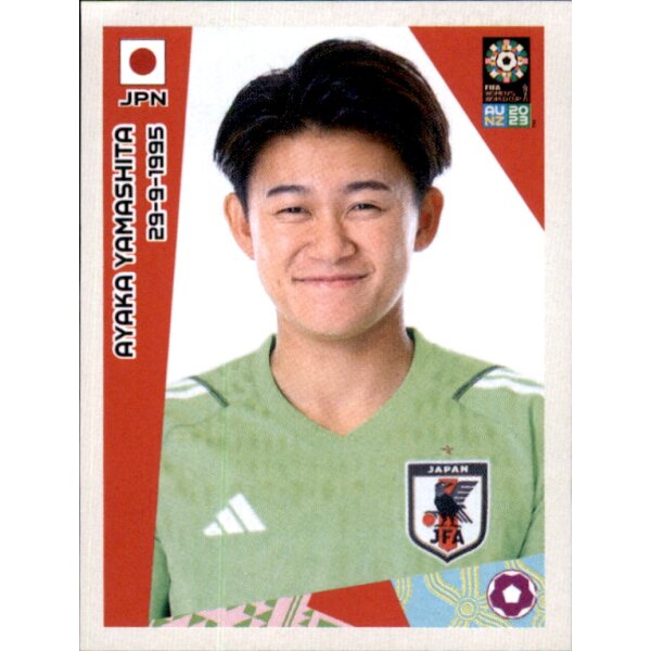 Frauen WM 2023 Sticker 193 - Ayaka Yamashita - Japan