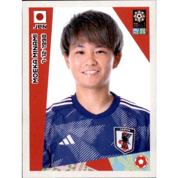 Frauen WM 2023 Sticker 196 - Moeka Minami - Japan