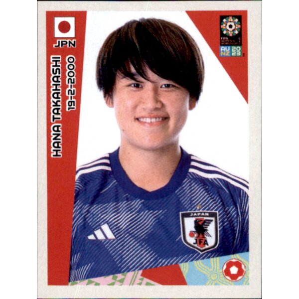 Frauen WM 2023 Sticker 197 - Hana Takahashi - Japan