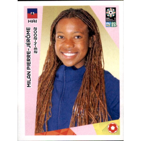 Frauen WM 2023 Sticker 233 - Milan Pierre-Jerome - Haiti