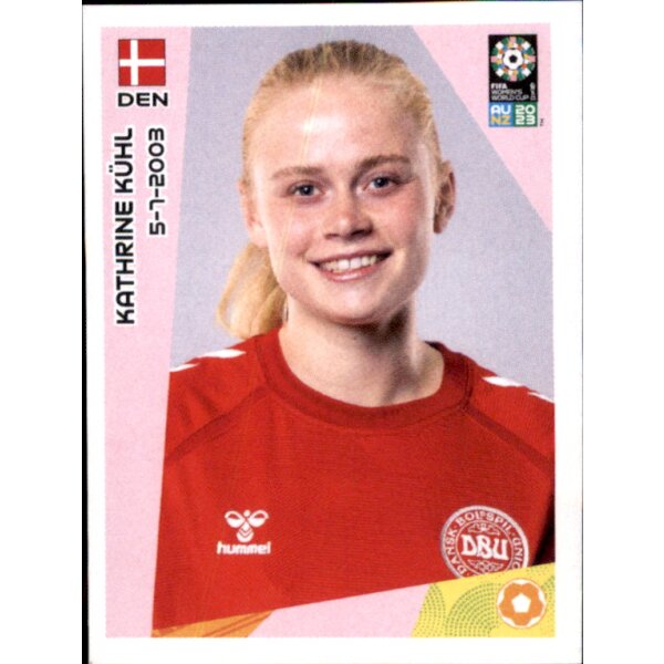 Frauen WM 2023 Sticker 252 - Kathrine Kühl - Dänemark