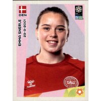 Frauen WM 2023 Sticker 254 - Emma Snerle - Dänemark