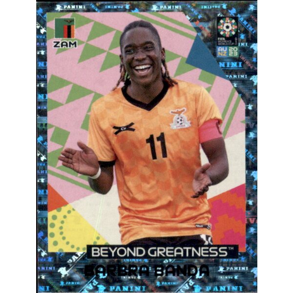 Frauen WM 2023 Sticker 287 - Barbra Banda - Sambia