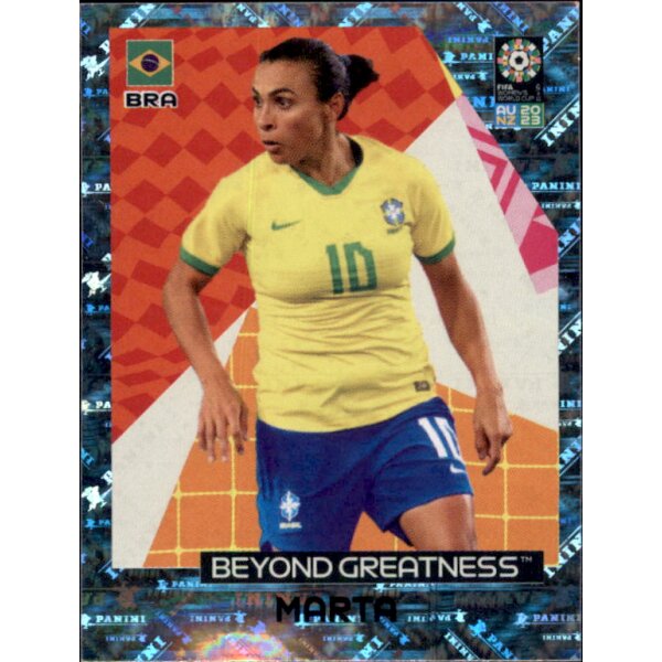 Frauen WM 2023 Sticker 299 - Marta - Brasilien