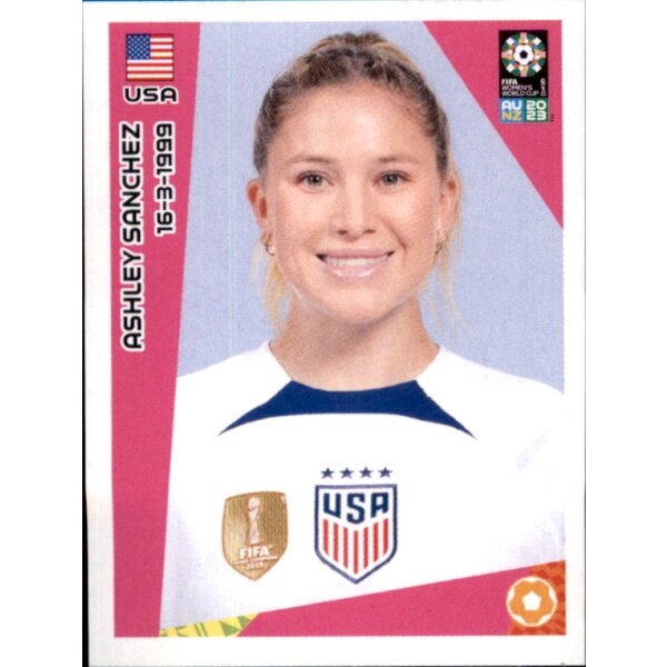 Frauen WM 2023 Sticker 320 - Ashley Sanchez - USA