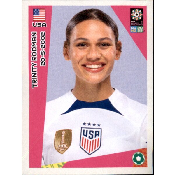 Frauen WM 2023 Sticker 322 - Trinity Rodman - USA