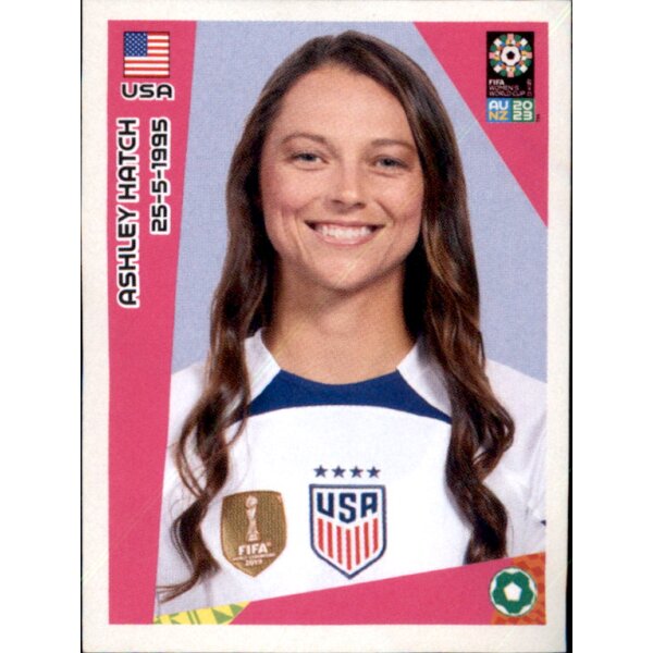 Frauen WM 2023 Sticker 325 - Ashley Hatch - USA