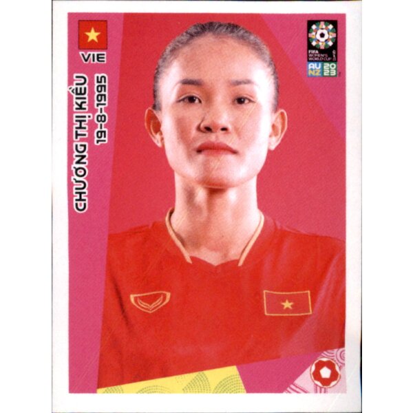 Frauen WM 2023 Sticker 332 - Chuong Thi Kieu - Vietnam