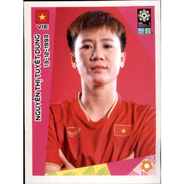 Frauen WM 2023 Sticker 338 - Nguyen Thi Tuyet Dung - Vietnam