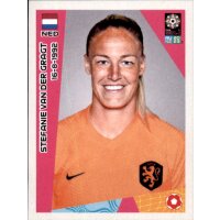 Frauen WM 2023 Sticker 345 - Stefanie can der Gragt -...