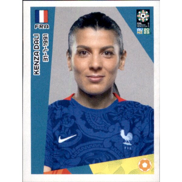 Frauen WM 2023 Sticker 386 - Kenza Dali - Frankreich