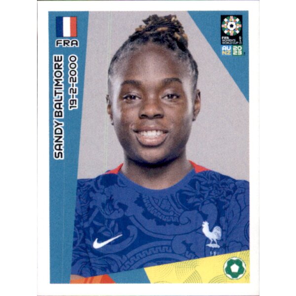 Frauen WM 2023 Sticker 392 - Sandy Baltimore - Frankreich