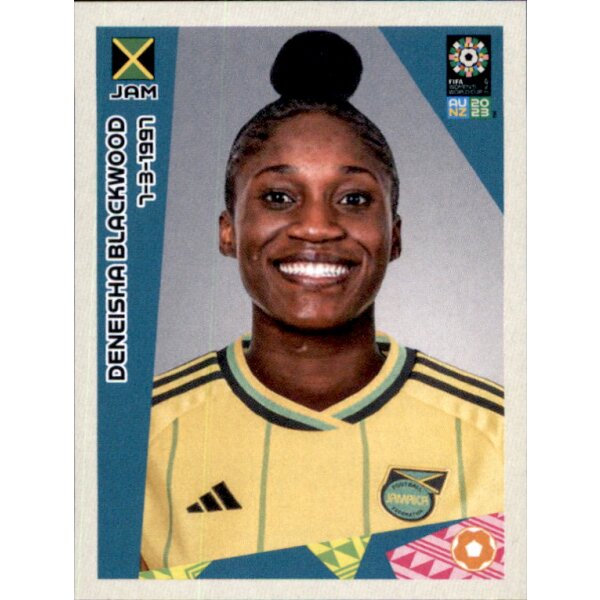 Frauen WM 2023 Sticker 402 - Deneisha Blackwood - Jamaika