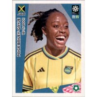 Frauen WM 2023 Sticker 404 - Paige Bailey-Gayle - Jamaika