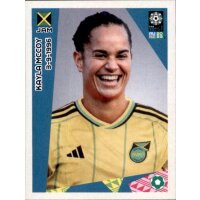 Frauen WM 2023 Sticker 406 - Kayla McCoy - Jamaika
