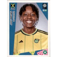 Frauen WM 2023 Sticker 410 - Jody Brown - Jamaika