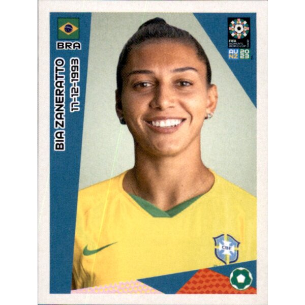 Frauen WM 2023 Sticker 424 - Bia Zaneratto - Brasilien