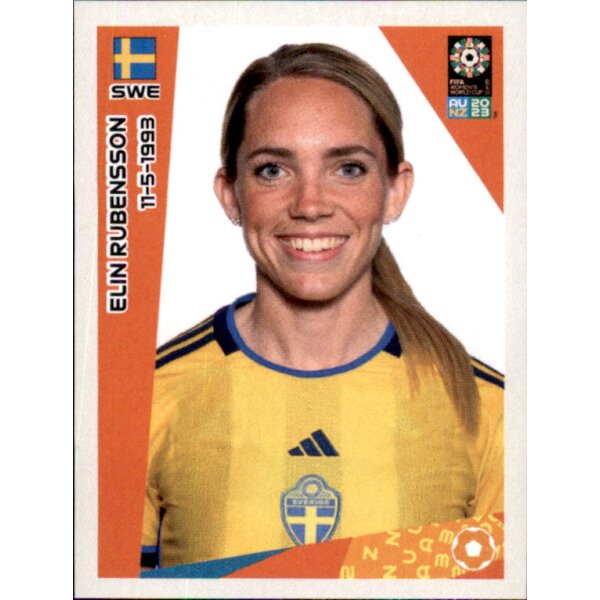 Frauen WM 2023 Sticker 453 - Elin Rubensson - Schweden