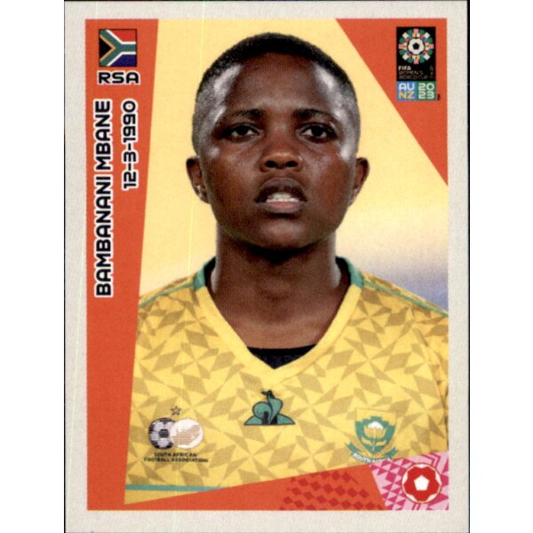 Frauen WM 2023 Sticker 465 - Bambanani Mbane - Südafrika