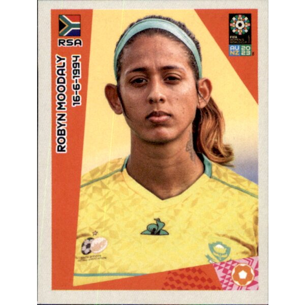 Frauen WM 2023 Sticker 469 - Robyn Moodaly - Südafrika