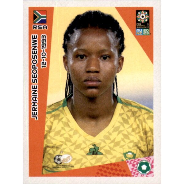 Frauen WM 2023 Sticker 478 - Jermaine Seoponsenwe - Südafrika