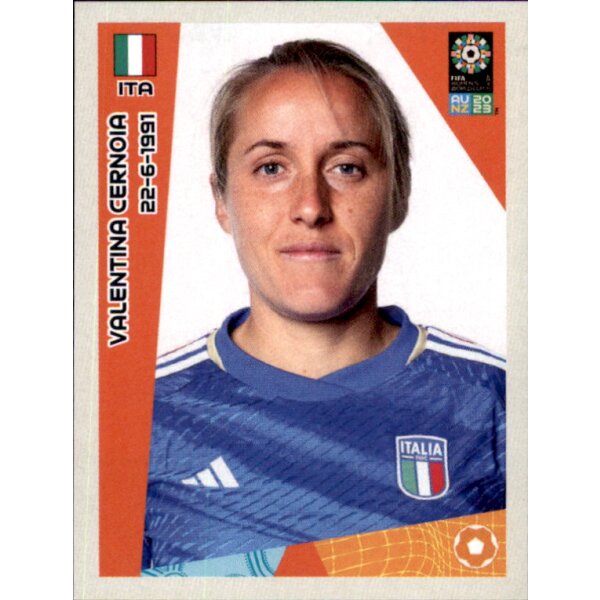 Frauen WM 2023 Sticker 491 - Valentina Cernola - Italien