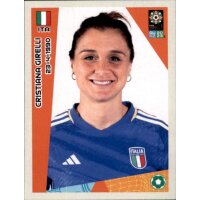 Frauen WM 2023 Sticker 495 - Cristiana Girelli - Italien