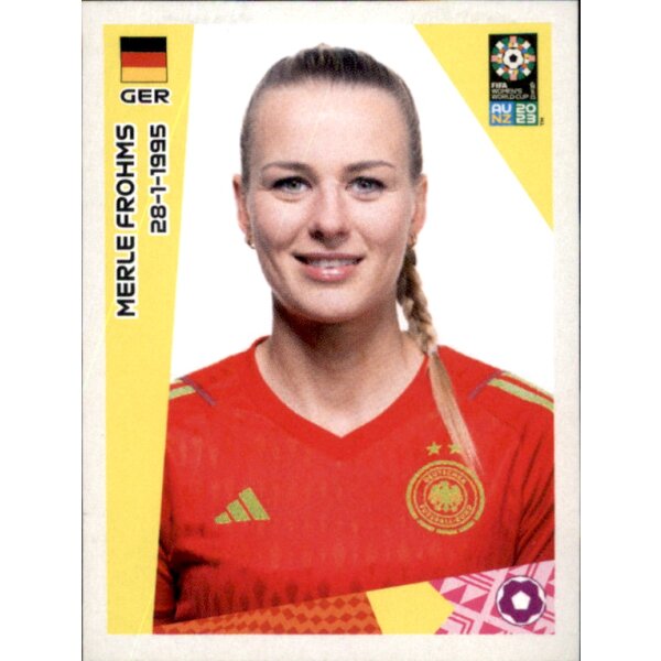 Frauen WM 2023 Sticker 514 - Merle Frohms - Deutschland