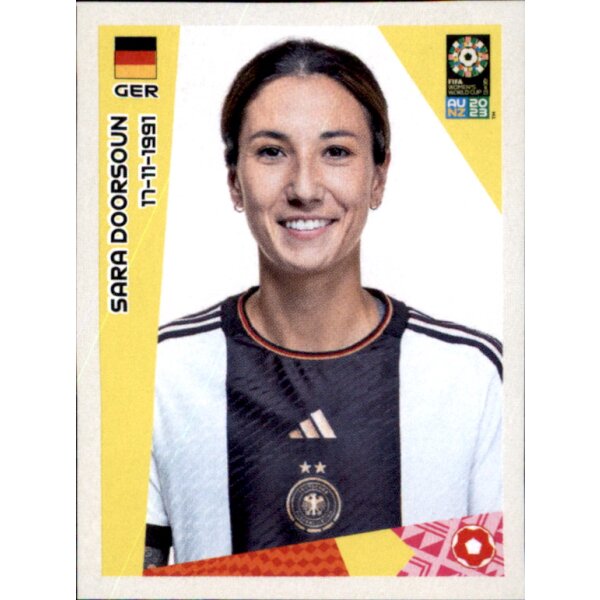 Frauen WM 2023 Sticker 517 - Sara Doorsoun - Deutschland