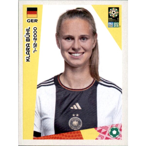 Frauen WM 2023 Sticker 527 - Klara Bühl - Deutschland