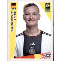 Frauen WM 2023 Sticker 528 - Alexandra Popp - Deutschland