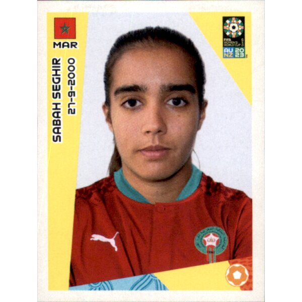 Frauen WM 2023 Sticker 535 - Sabah Seghir - Marokko