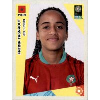 Frauen WM 2023 Sticker 537 - Fatima Tagnaout - Marokko