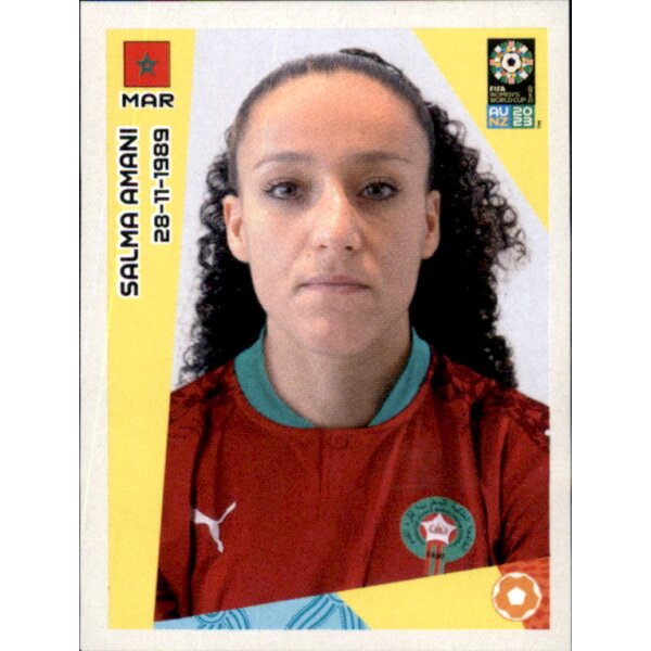 Frauen WM 2023 Sticker 541 - Salma Amani - Marokko