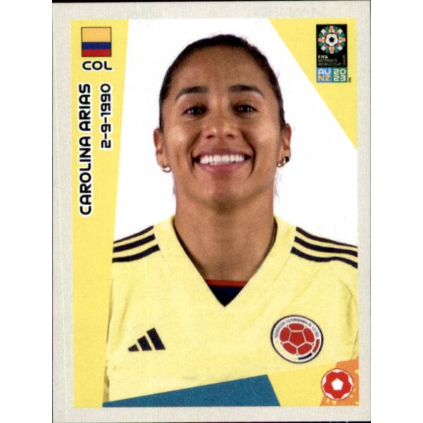 Frauen WM 2023 Sticker 553 - Carolina Arias - Kolumbien