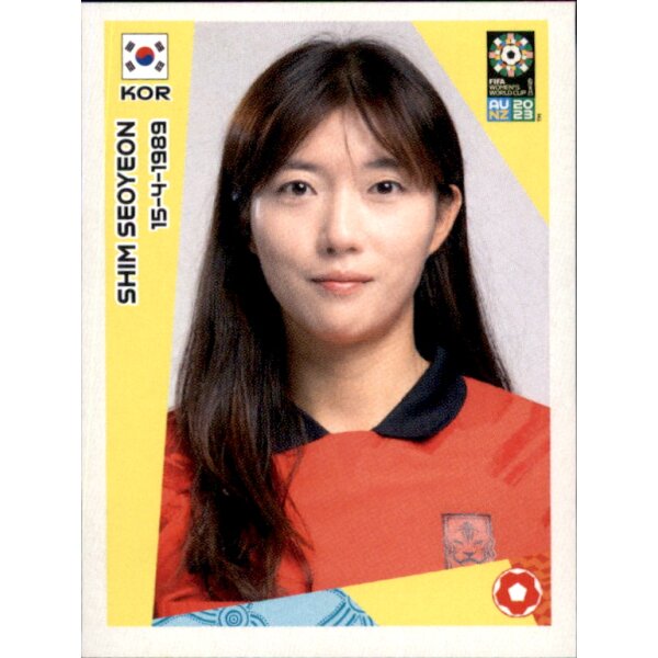 Frauen WM 2023 Sticker 569 - Shim Seo-yeon - Südkorea