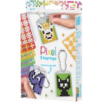 Pixel Medaillon Set Tiere