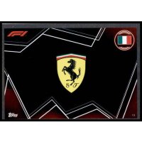 19 - Scuderia Ferrari - Team Logo - 2023