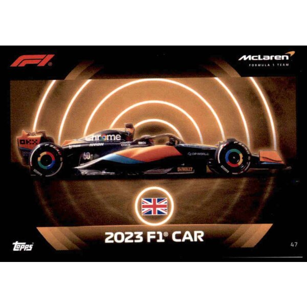 47 - Mclaren - F1 2023 - Car - 2023