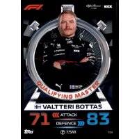 105 - Valtteri Bottas - Qualifiying Masters - 2023