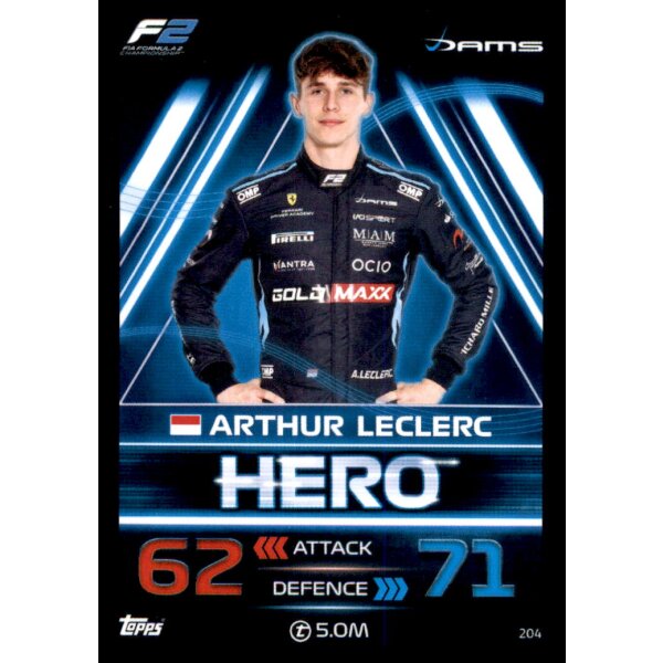 204 - Arthur Leclerc - F2 Team - 2023