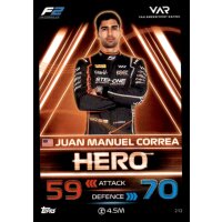 212 - Juan Manuel Correa - F2 Team - 2023