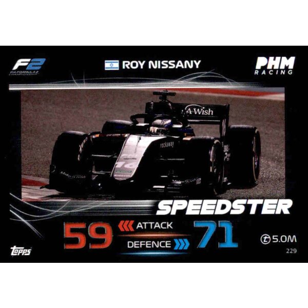 229 - Roy Nissany - F2 Speedster  - 2023