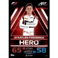 243 - Kaylen Frederick - F3 Team - 2023